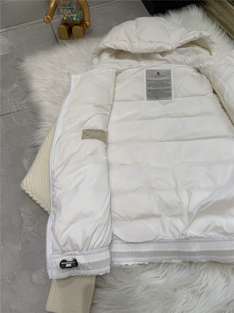 BC hooded zip-up down jacket replica designer clothes