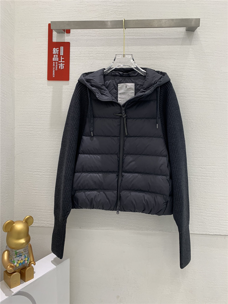 BC hooded zip-up down jacket replica designer clothes