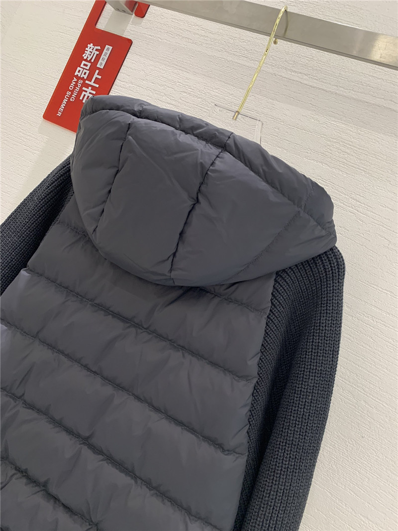 BC hooded zip-up down jacket replica designer clothes