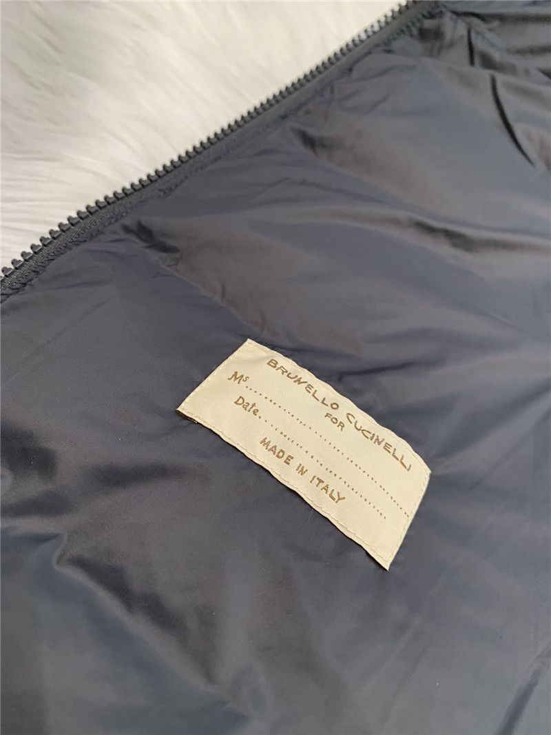 BC hooded zip-up down jacket replica designer clothes