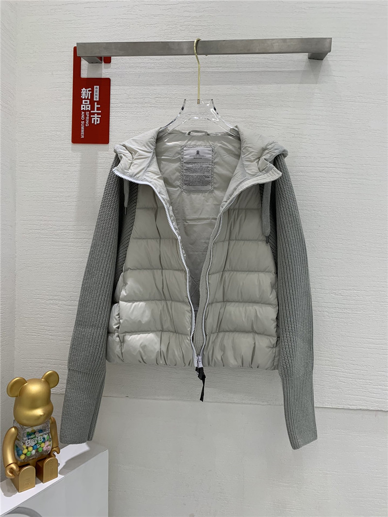 BC hooded zip-up down jacket replica designer clothes