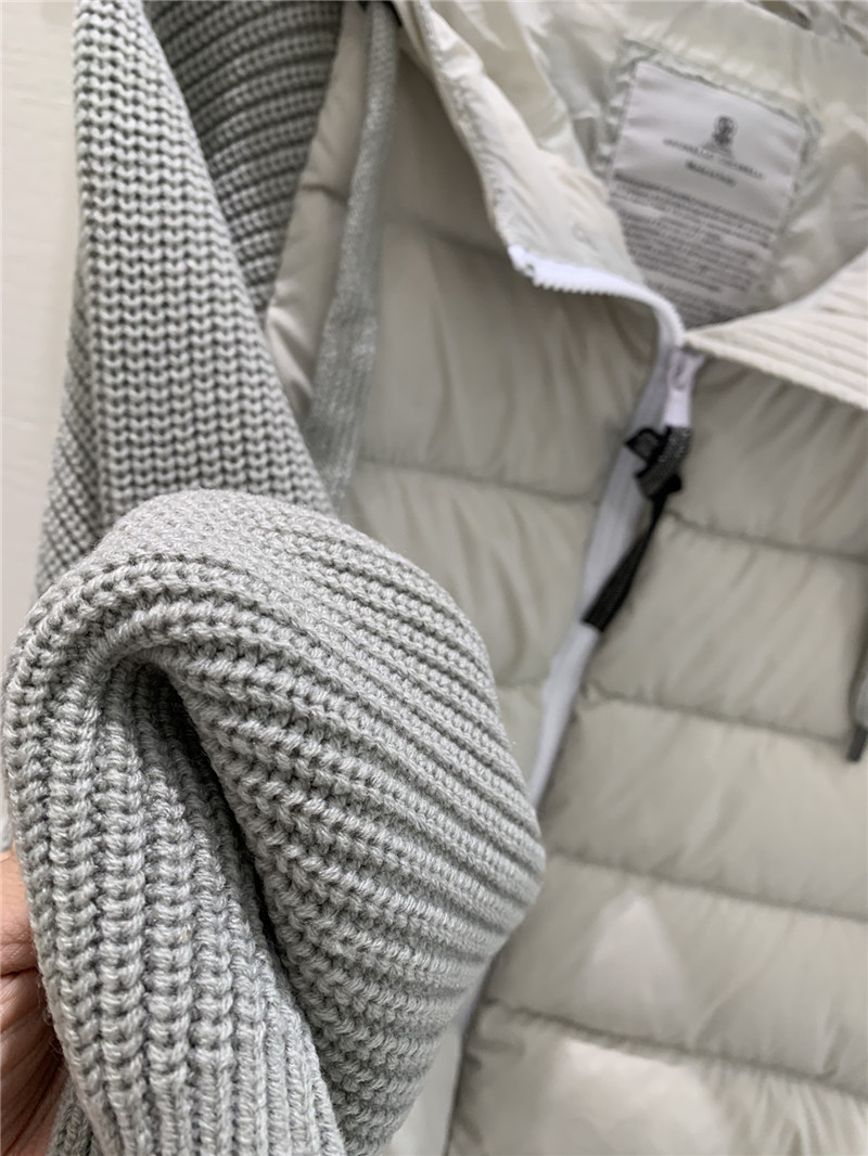 BC hooded zip-up down jacket replica designer clothes