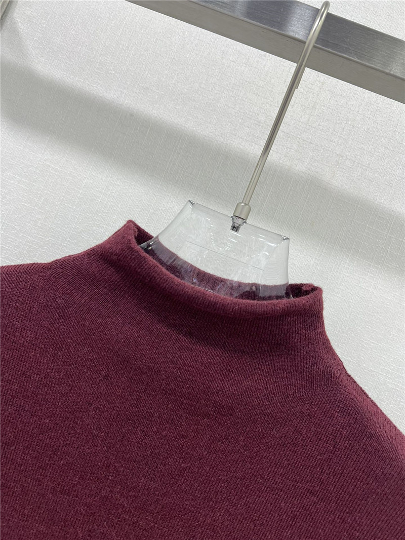 D10r knitted short-sleeved top replica d&g clothing