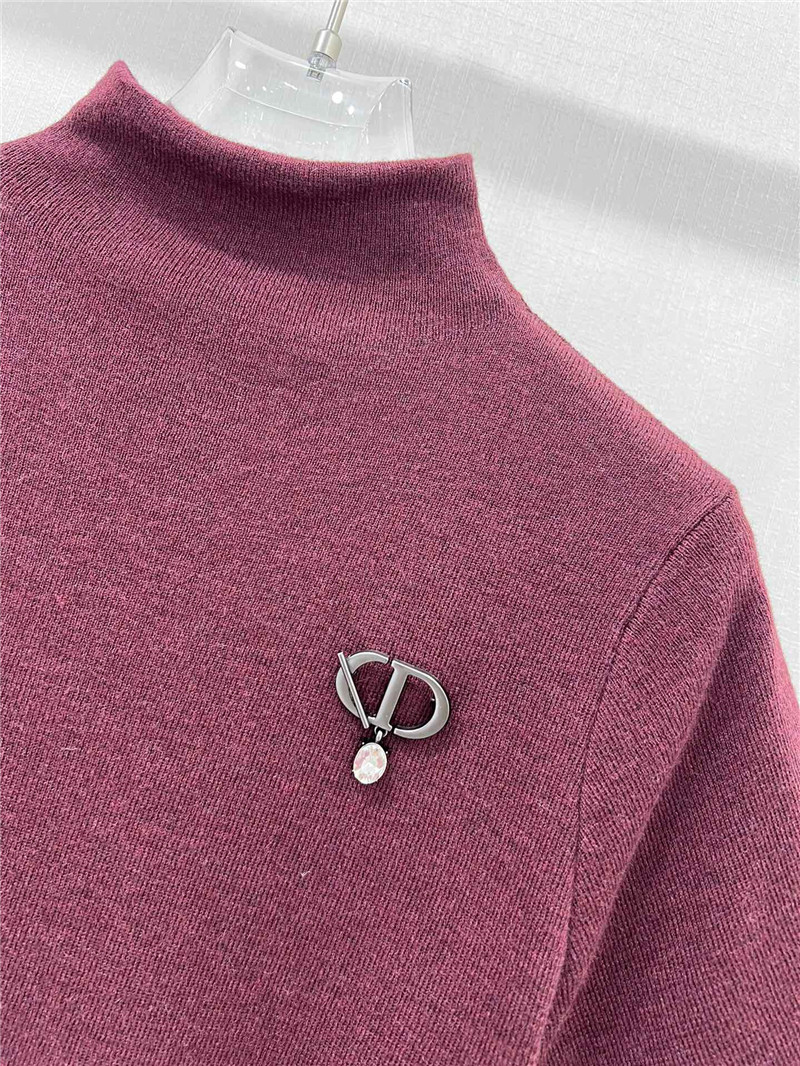 D10r knitted short-sleeved top replica d&g clothing