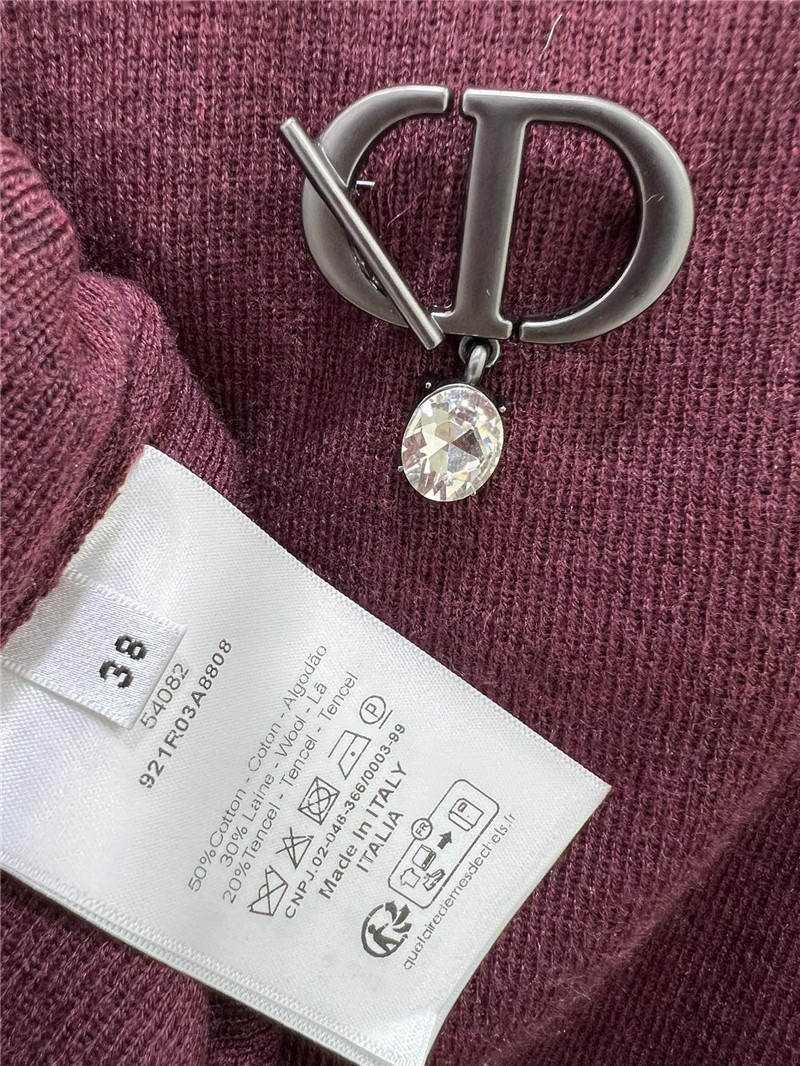 D10r knitted short-sleeved top replica d&g clothing