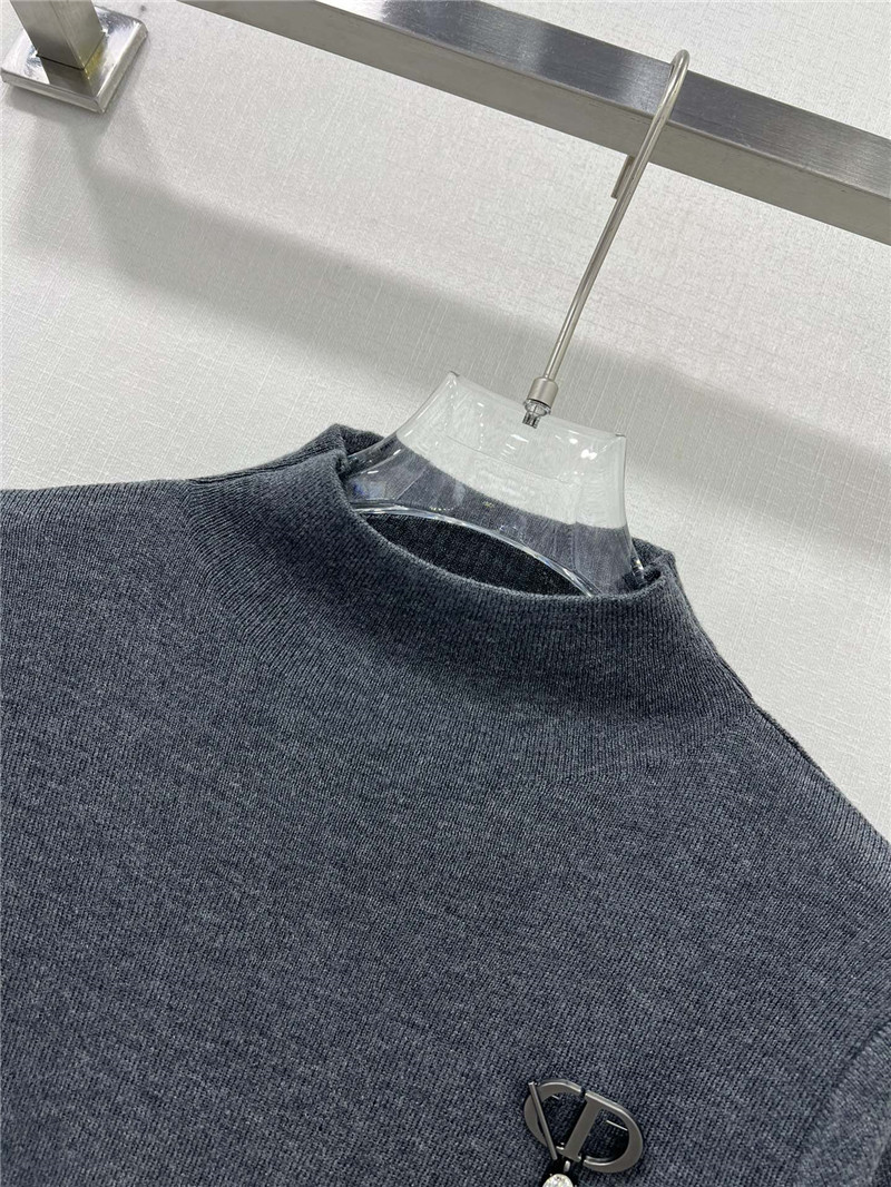 D10r knitted short-sleeved top replica d&g clothing