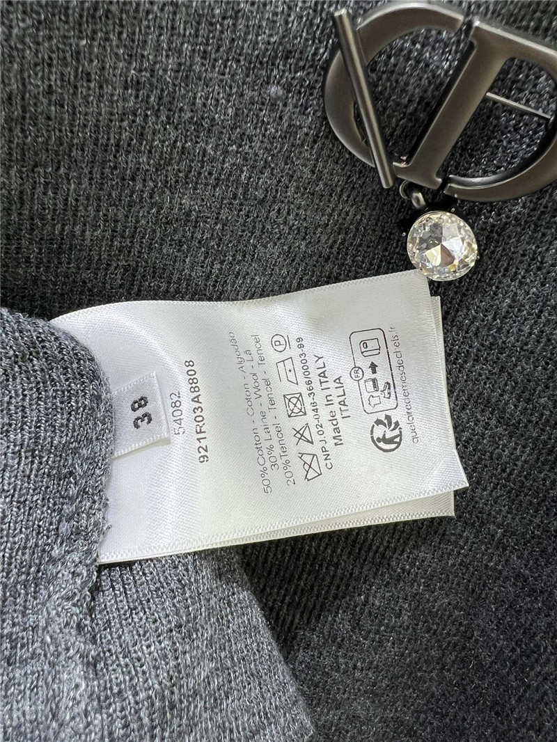 D10r knitted short-sleeved top replica d&g clothing