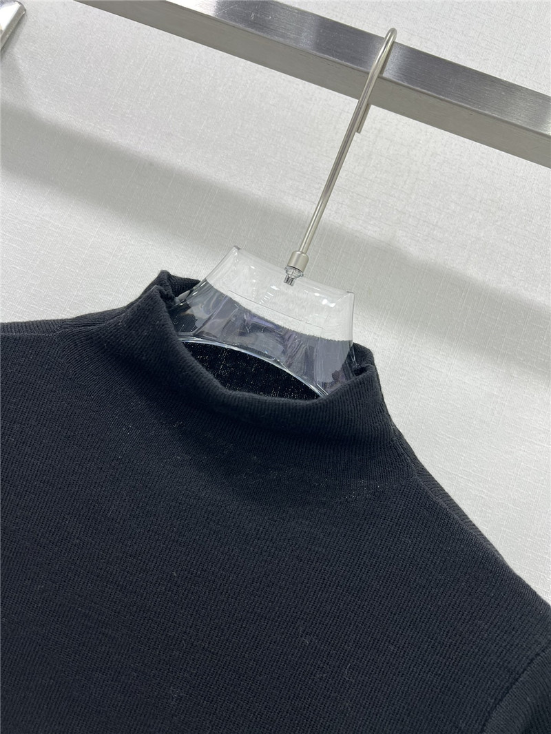 D10r knitted short-sleeved top replica d&g clothing