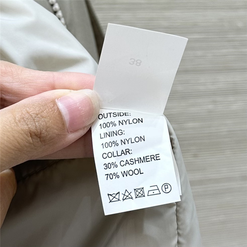 BC patchwork collar goose down jacket replica d&g clothing