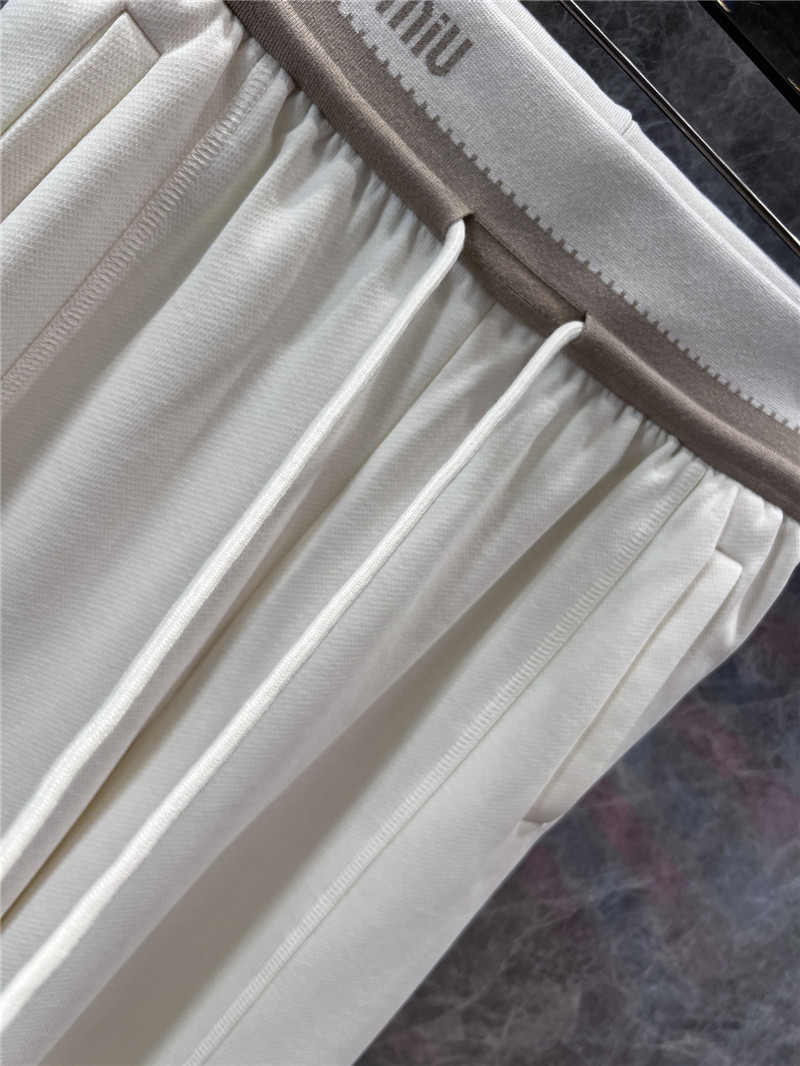 M1um1u casual wide-leg pants replica clothing sites