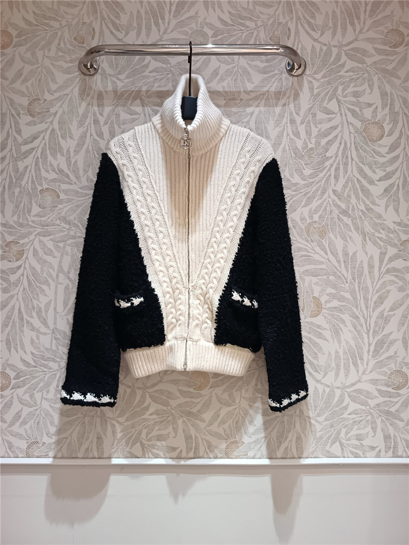 Ch**el panda coat replica designer clothes