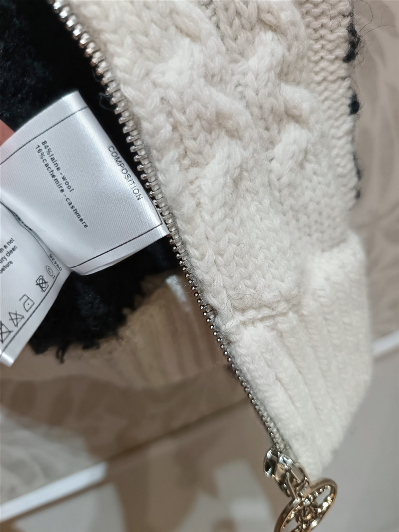 Ch**el panda coat replica designer clothes