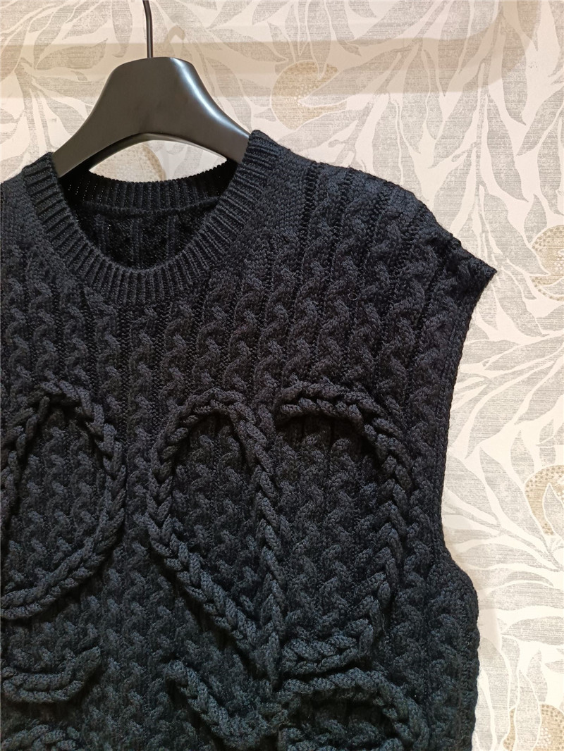 L0ew* braided silhouette vest replica d&g clothing