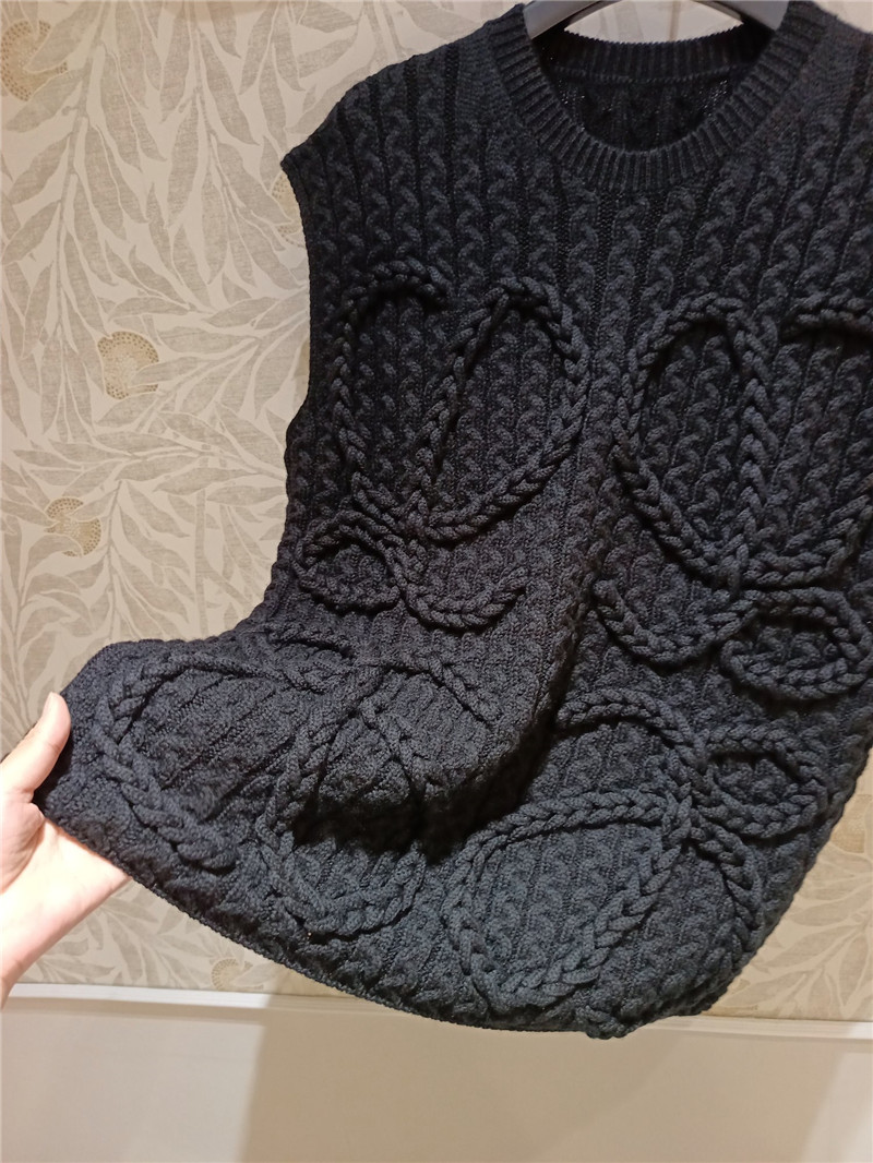 L0ew* braided silhouette vest replica d&g clothing