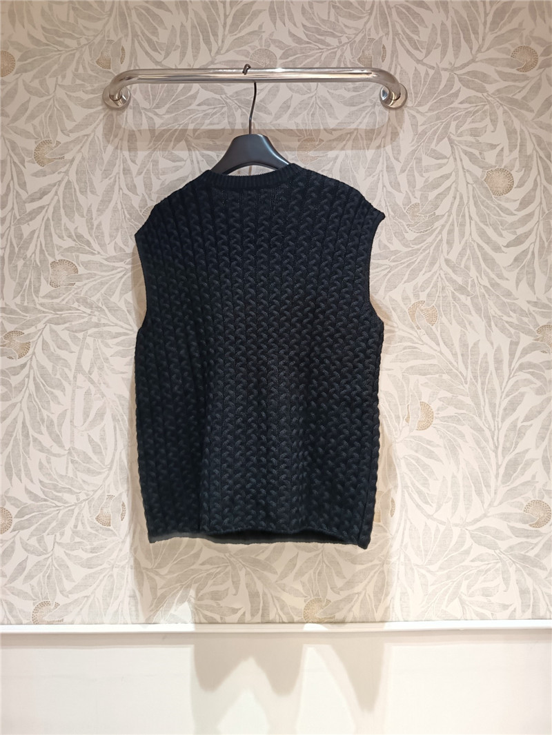 L0ew* braided silhouette vest replica d&g clothing