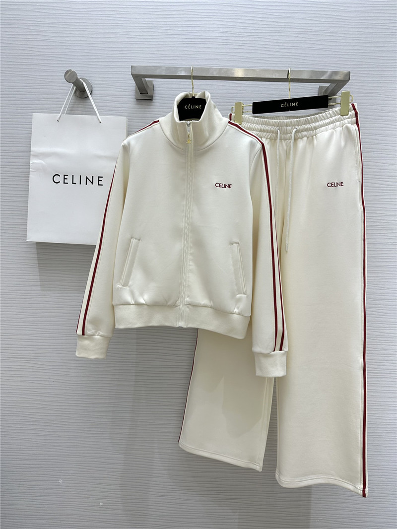 Ce1i*e stand collar zipper suit replica d&g clothing
