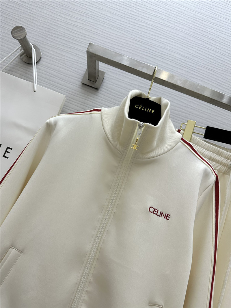 Ce1i*e stand collar zipper suit replica d&g clothing