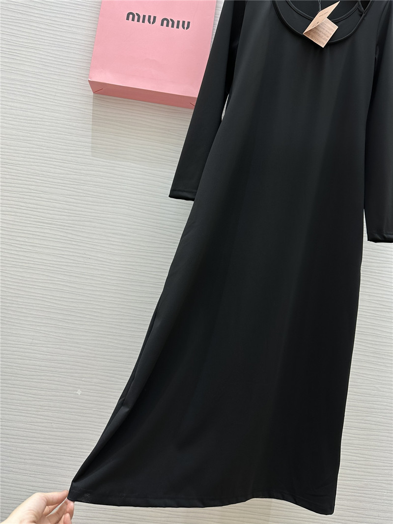 M1um1u long sleeve dress replica clothing sites