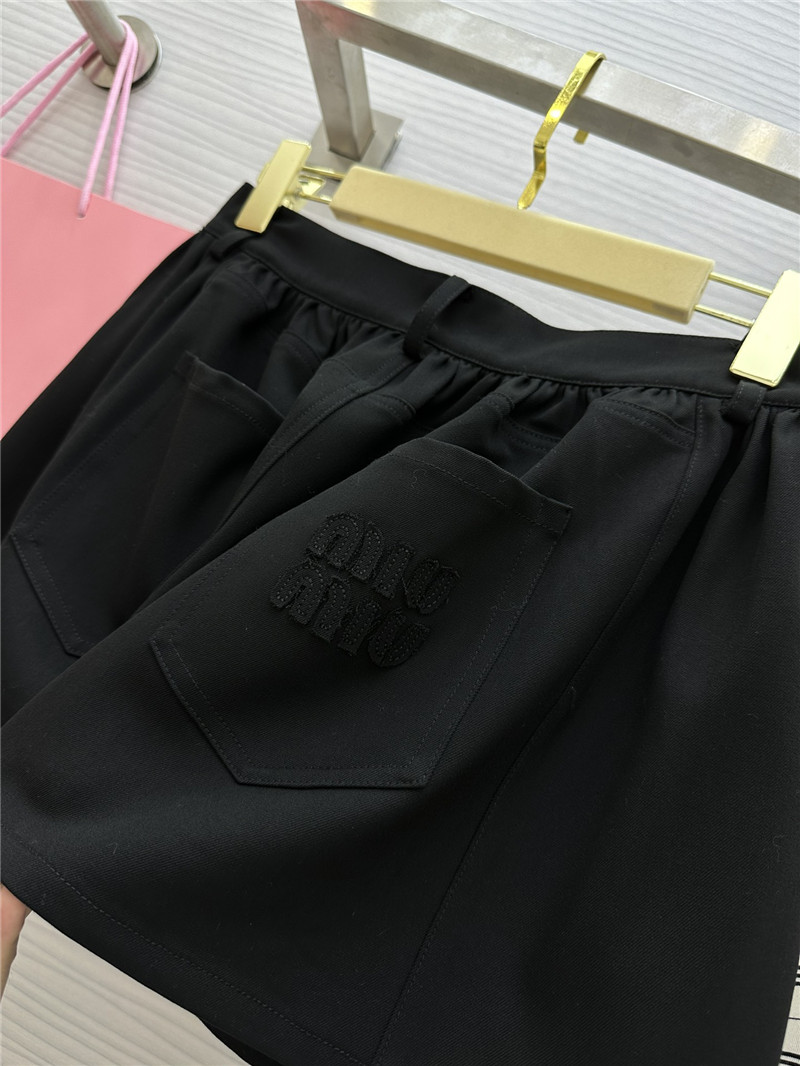 M1um1u striped polo long-sleeved suit replicas clothes