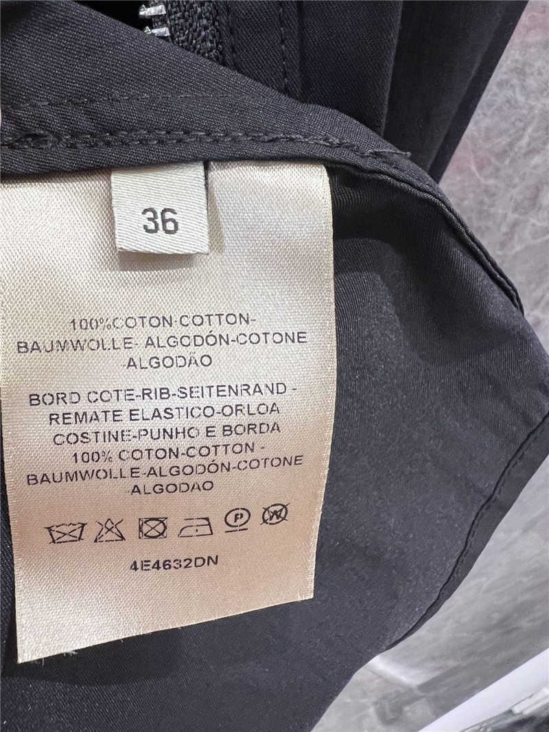 H**me5 slim waist zipper shirt jacket replica clothes