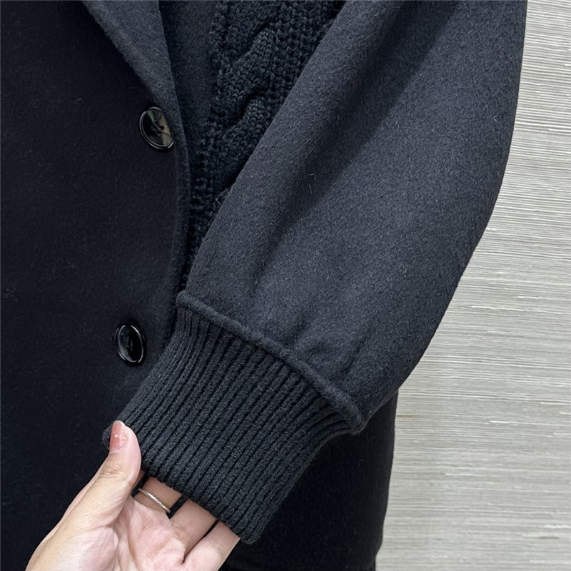 Vanitoo patchwork tweed suit coat replicas clothes