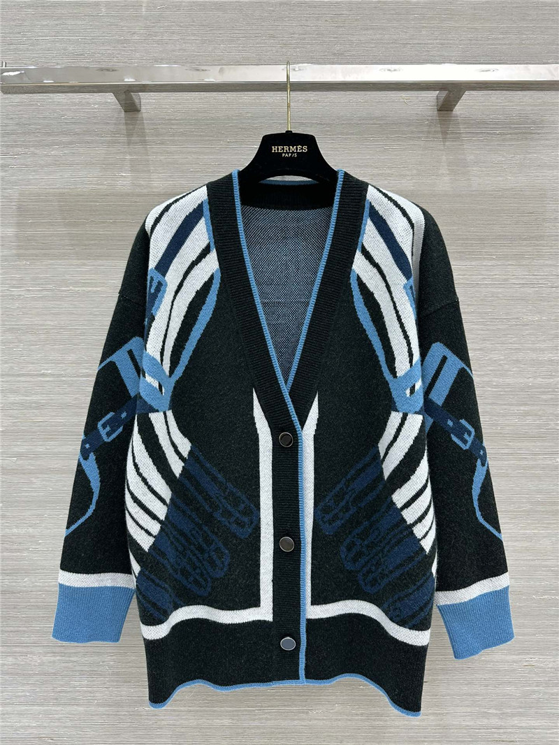 H**me5 long-sleeved wool cardigan replicas clothes