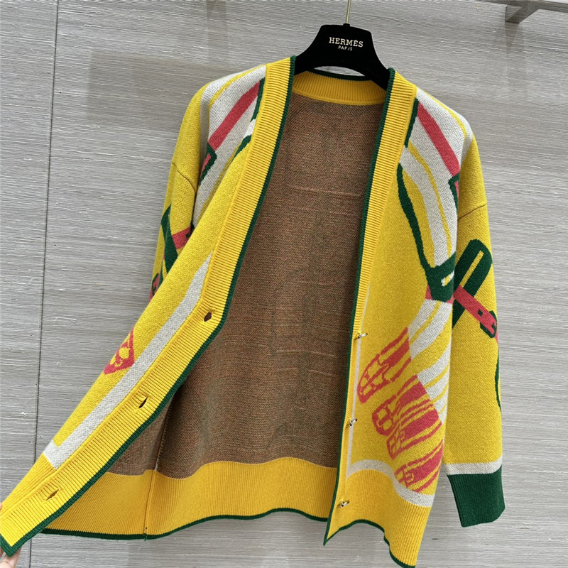 H**me5 long-sleeved wool cardigan replicas clothes