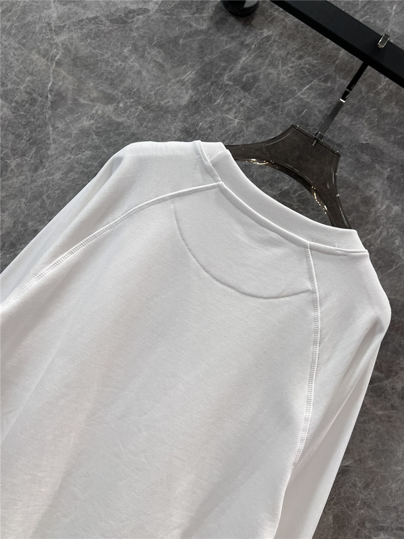 Vivienne Westwood Logo Crew Neck Sweatshirt White