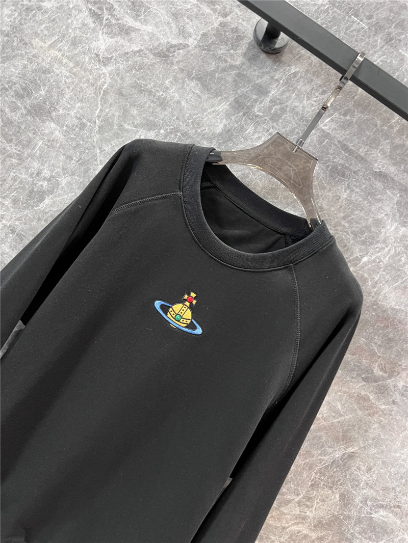 Vivienne Westwood Logo Crew Neck Sweatshirt Grey