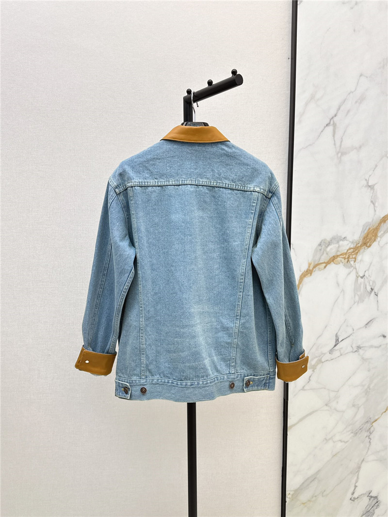 Ce1i*e loose-fitting denim jacket replica clothes