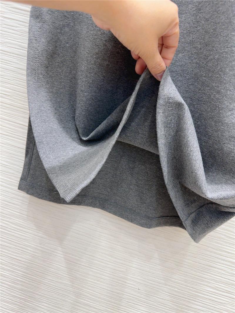 Pra*a zipper long skirt replicas clothes