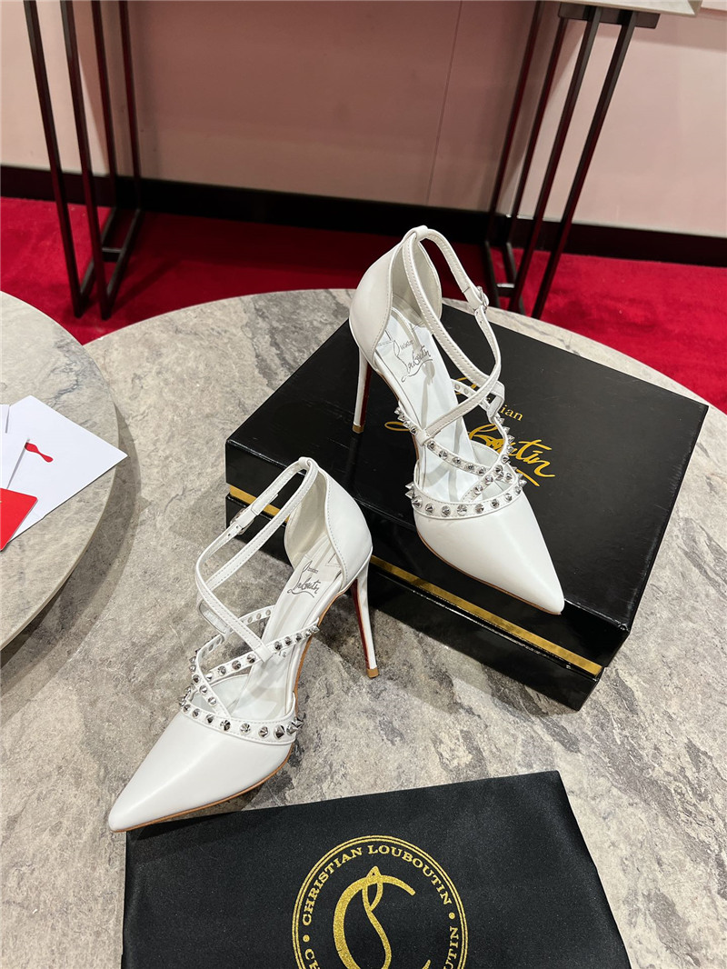 Chr1st1an louboutin x spikes shoes
