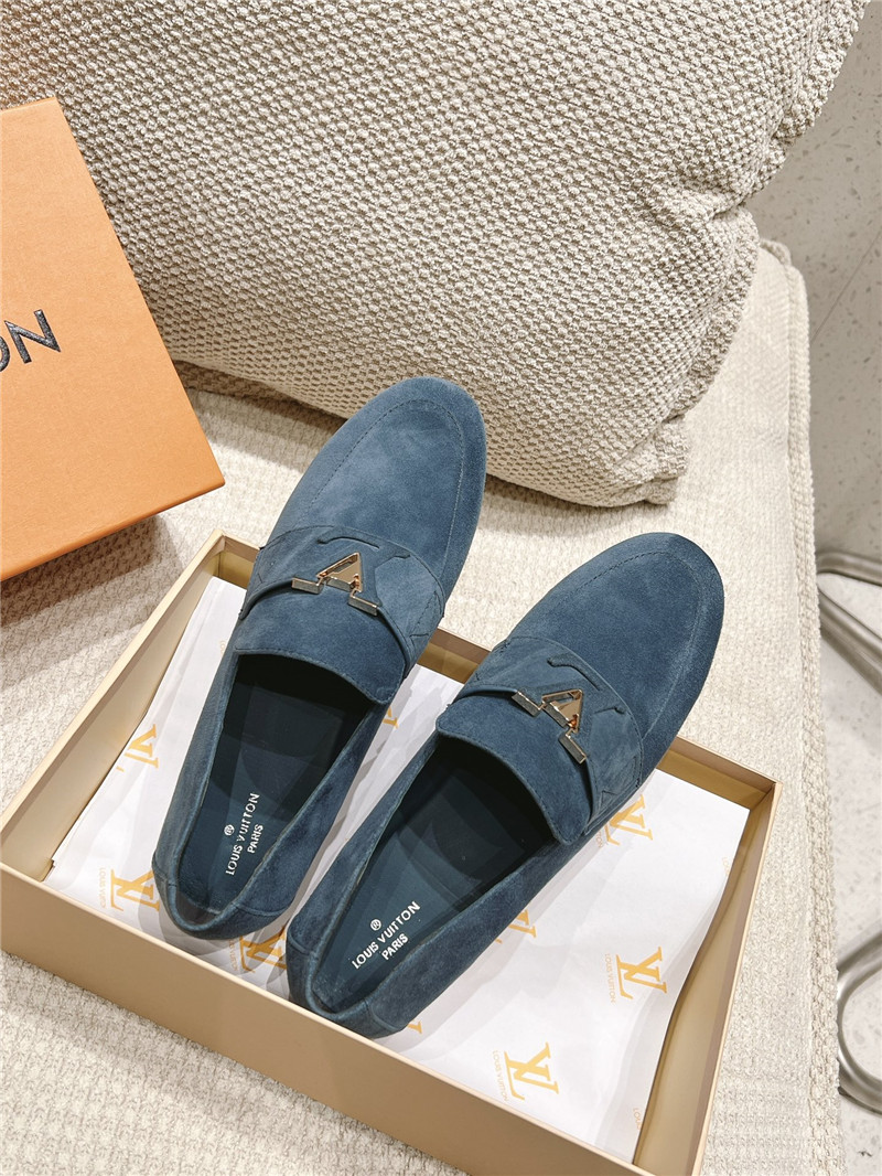 l0vis Vvtt0n capri loafers blue suede