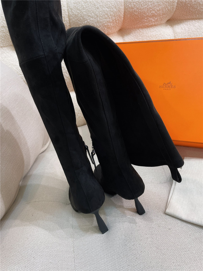 H**me5 women’s suede over-the-knee boots