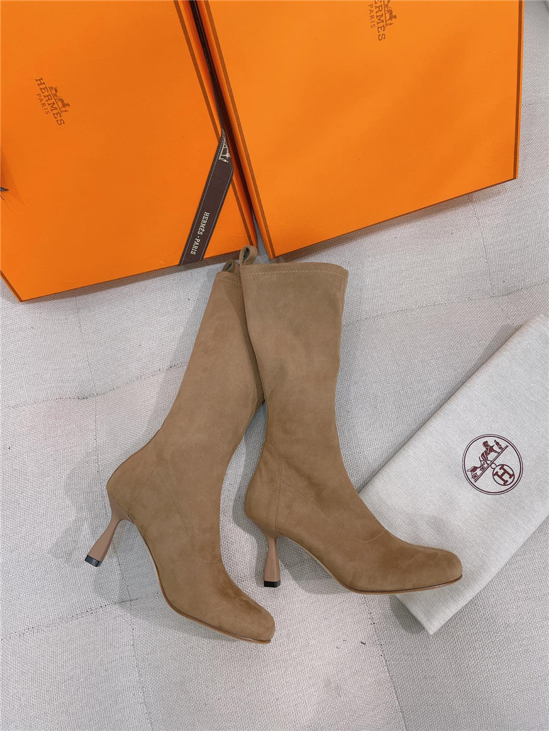 H**me5 women’s suede mid calf boots