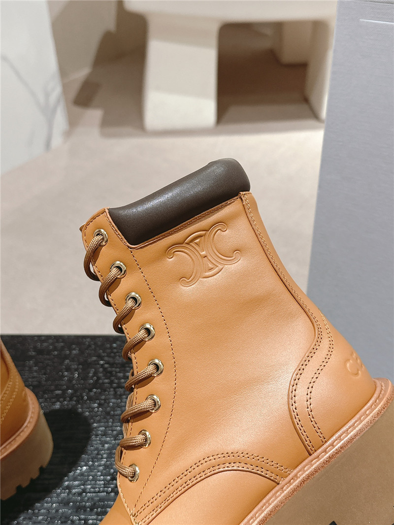Ce1i*e triomphe rangers lace-up boots in brown