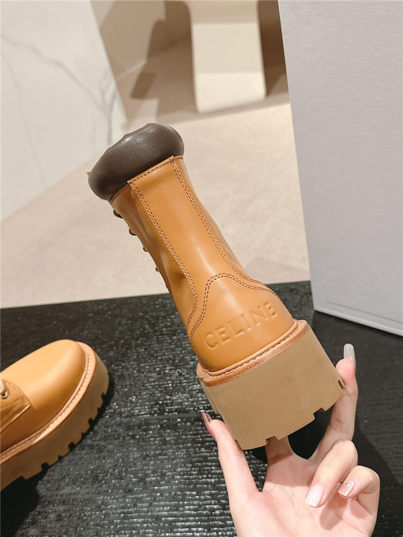 Ce1i*e triomphe rangers lace-up boots in brown