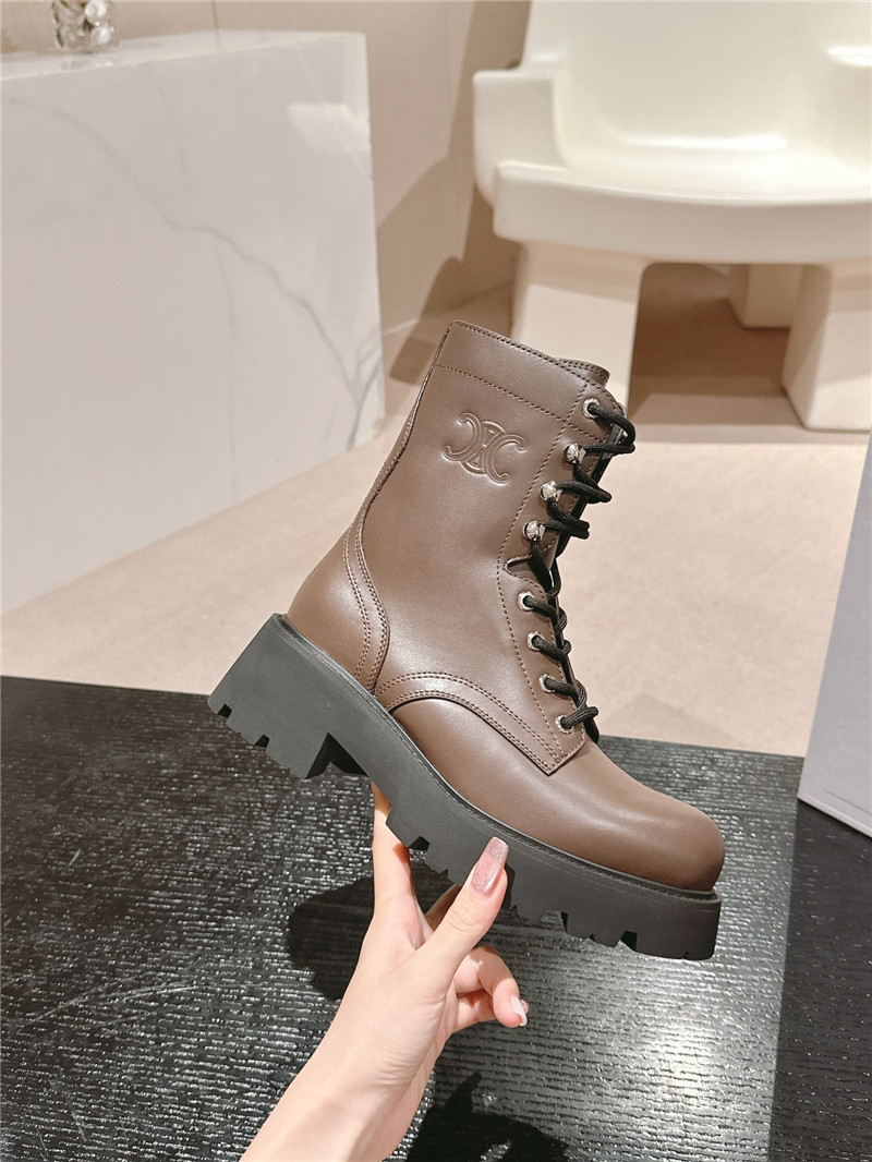 Ce1i*e triomphe rangers mid lace-up boots