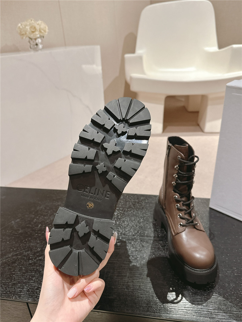 Ce1i*e triomphe rangers mid lace-up boots