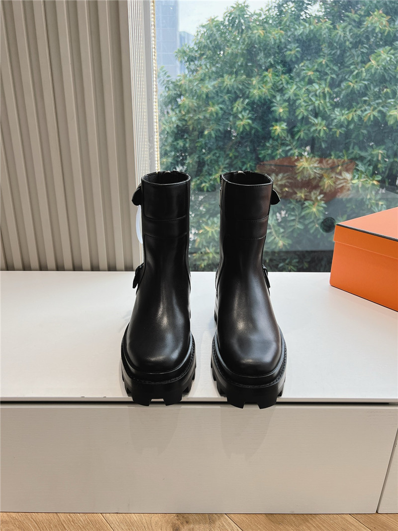 H**me5 black jaimy ankle boots