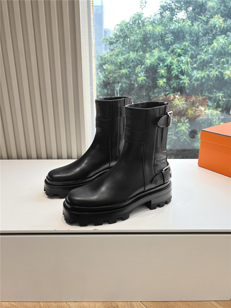 H**me5 black jaimy ankle boots