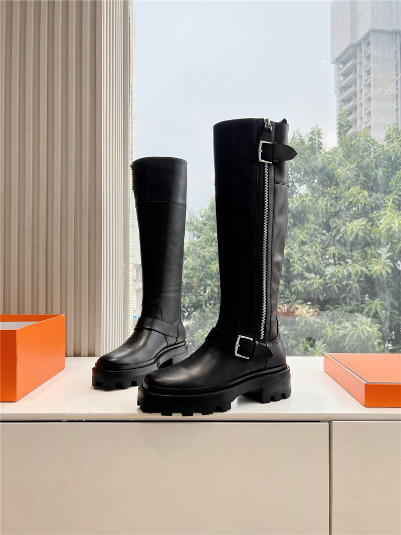 H**me5 jamie black keen high boots