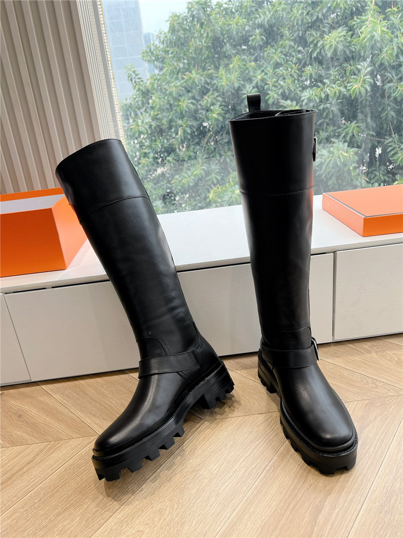 H**me5 jamie black keen high boots