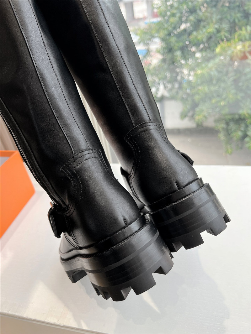 H**me5 jamie black keen high boots