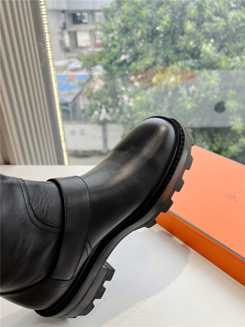 H**me5 jamie black keen high boots