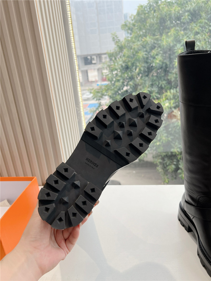 H**me5 jamie black keen high boots