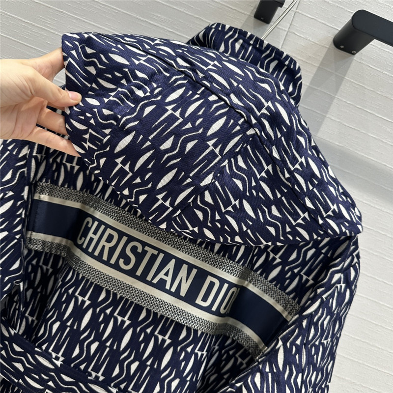 D10r jacquard parka jacket