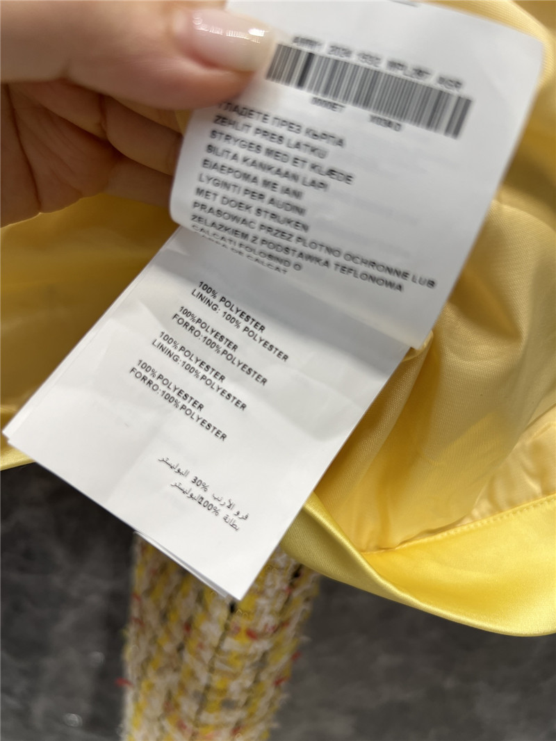 M1um1u coarse floral jacket