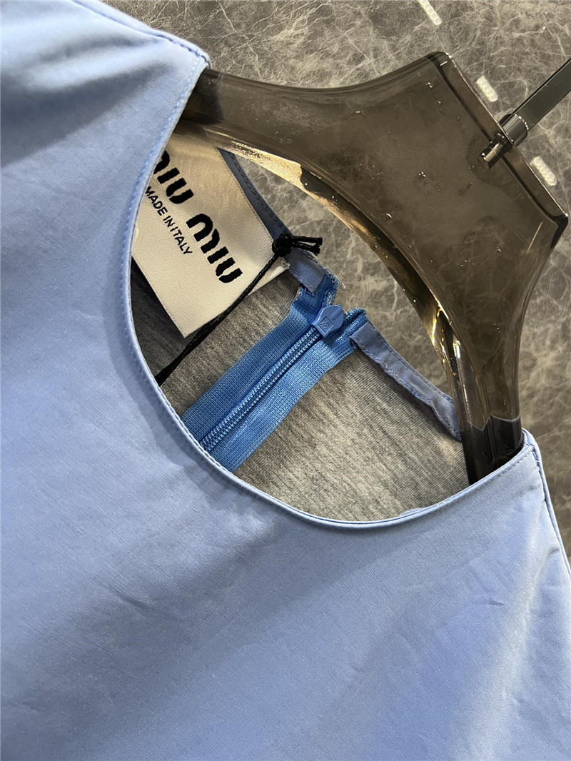 M1um1u short sleeve dress