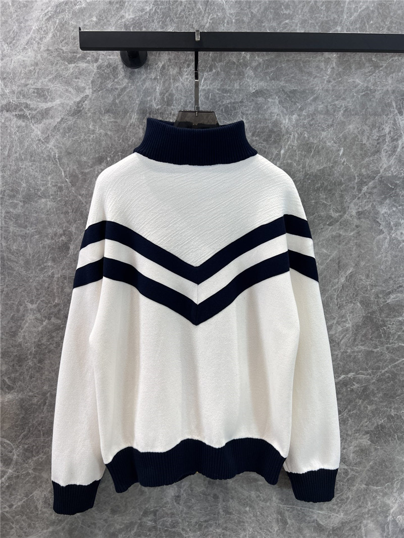 l0vis Vvtt0n lv zipper knit jacket